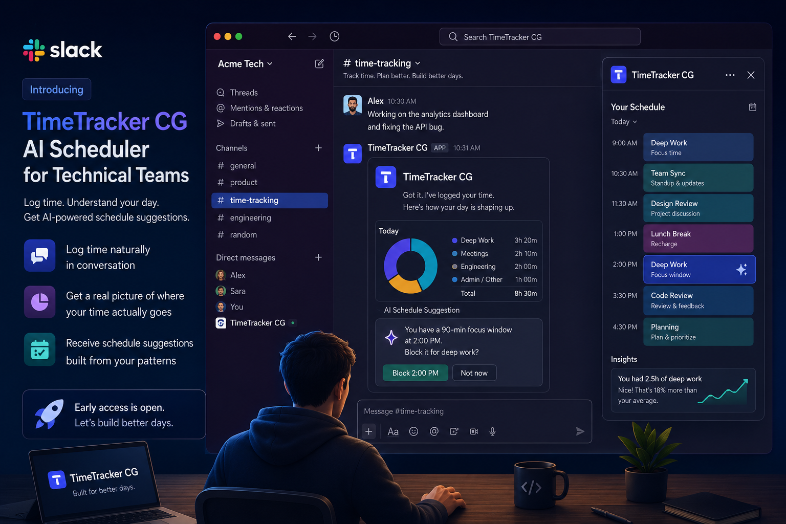 We Built a Slack-Native AI Scheduler for Technical Teams — Early Access is Open